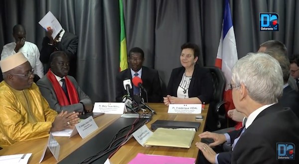 VISITE DE MACRON AU SENEGAL : Frédérique Vidal et Mary Teuw Niane signent trois conventions partenariat