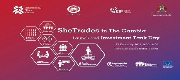Le Centre du commerce international lance SheTrades en Gambie