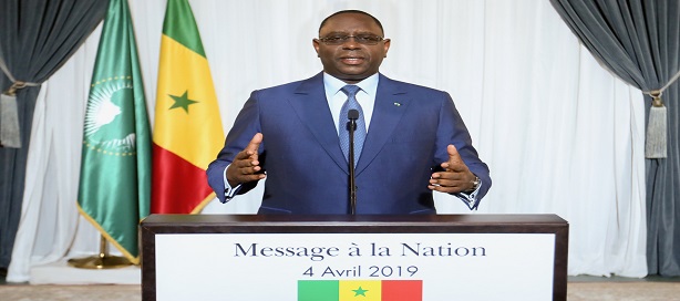 Message à la nation du président Macky Sall à l'occasion de la célébration du 59ième anniversaire de l'indépendance du Sénégal