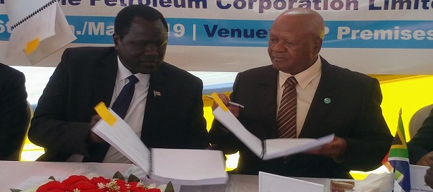L’Afrique du Sud signe  un accord de partage d’exploration et de production (EPSA) avec le Soudan du Sud.
