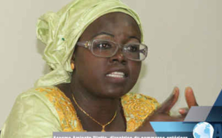 Assome Aminata Diatta, ministre sénégalais du Commerce et des PME.