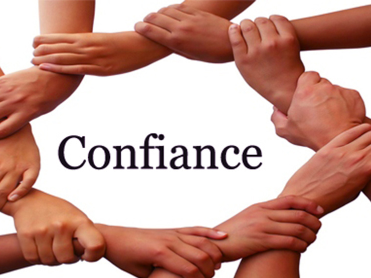 Confiance des utilisateurs mondiaux en ligne.