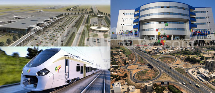 Les investissements publics tire la croissance au Sénégal.
