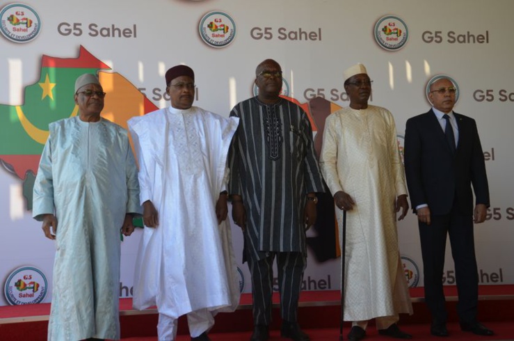 Les chefs d'Etat du G5 Sahel (archive).