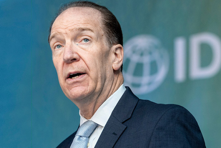 David Malpass est le président du Groupe de la Banque mondiale.