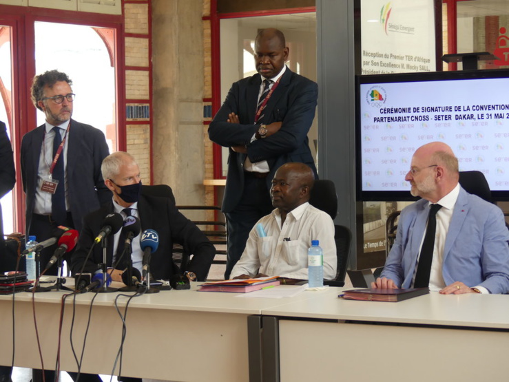 Franck Riester au Sénégal, une visite centrée sur le partenariat entre les secteurs privés sénégalais et français