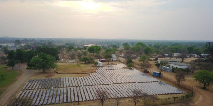 Energies renouvelables au Botswana.