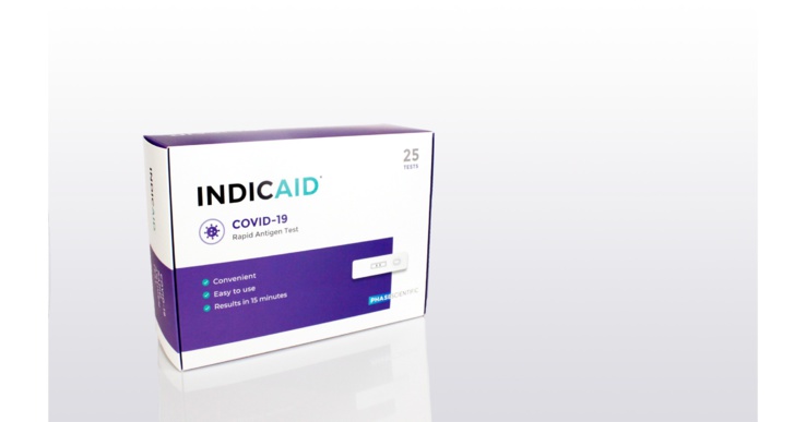 Test rapide antigénique de dépistage de la COVID-19 INDICAID™