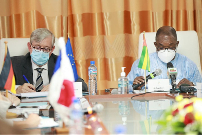 Signature du nouveau cadre de partenariat jusqu’en 2027 entre le Togo et l'Union européenne.