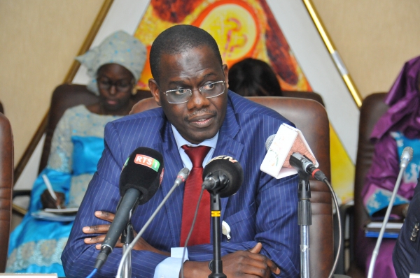 Le Directeur National de la BCEAO pour le Sénégal, Monsieur Ahmadou Al Aminou LO.