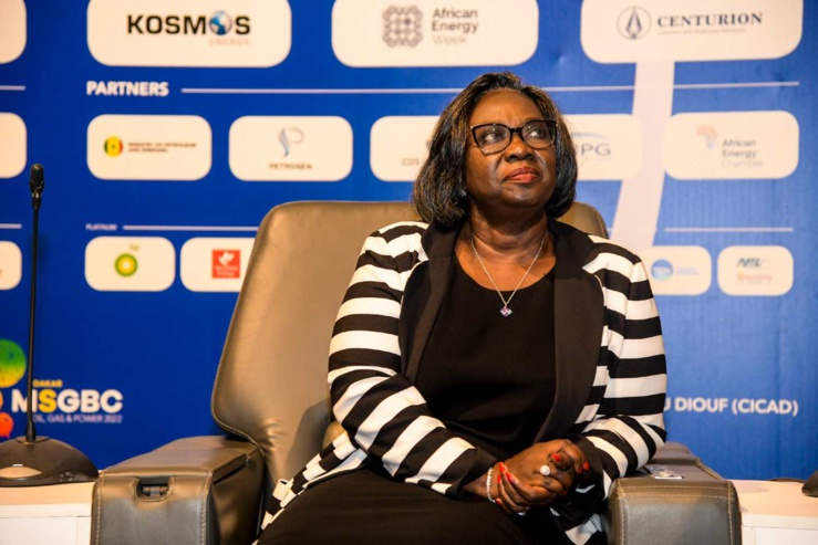 Sophie Gladima, ministre du pétrole et de l'énergie de la République du Sénégal