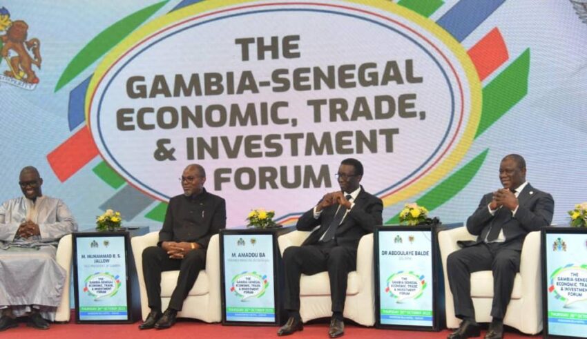 investissement sénégambie : les gouvernements disposés à travailler sur l’attractivité des deux pays