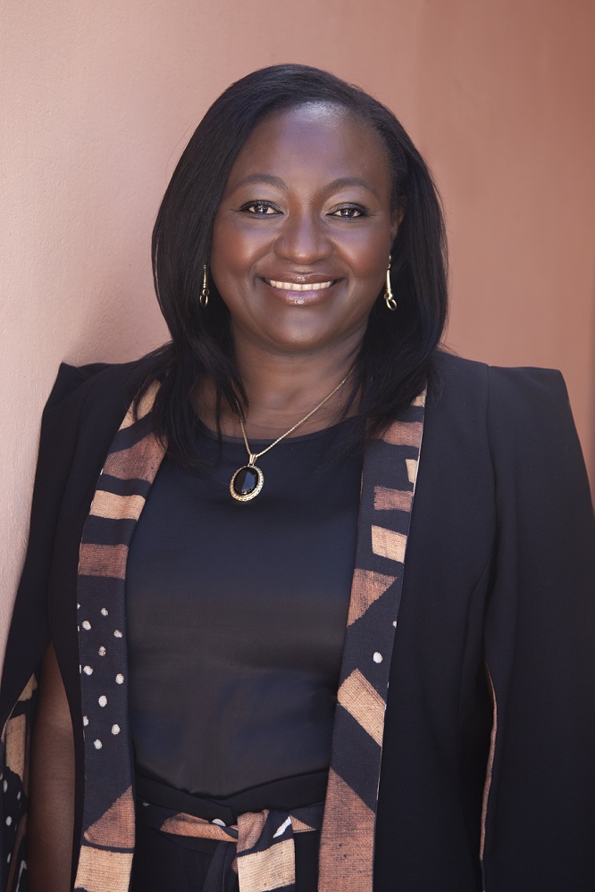 Sabine Mensa, DGA en charge des efforts  de plaidoyer, de renforcement des capacités et des partenariats d'AfricaNenda.