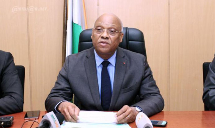 Le gouverneur de la Bceao, Jean-Claude Kassi Brou.
