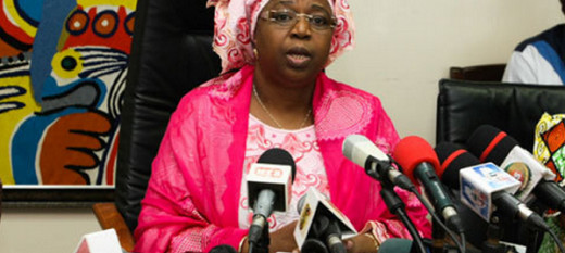 Marie Awa Colle Seck, ministre sénégalais en charge de la Protection sociale.