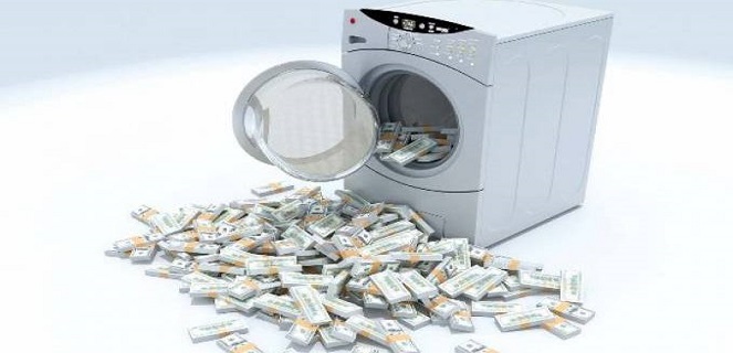 Cette machine à laver illustre les deux défis du blanchiment de capitaux et du financement du terrorisme.