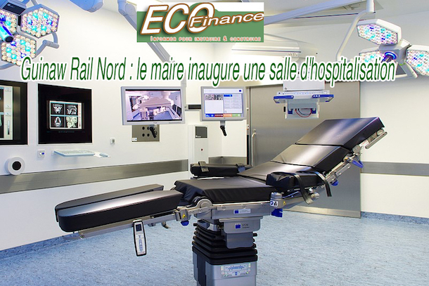 Guinaw Rail Nord : le maire inaugure une salle d'hospitalisation