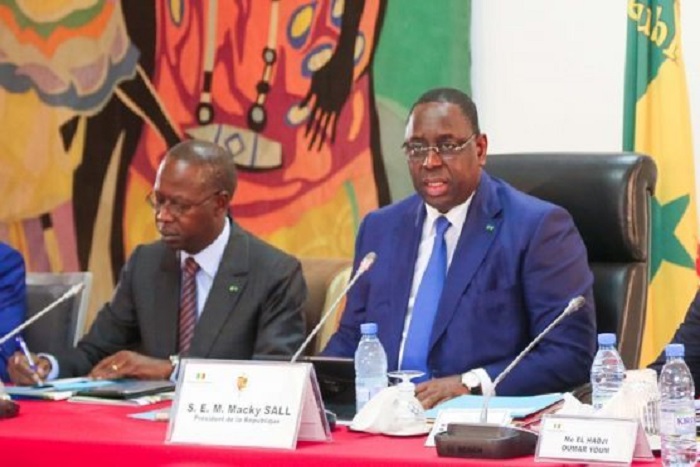 Sénégal : Communiqué du Conseil des ministres du 25 avril 2018