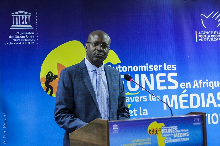 Dimitri Sanga, directeur du bureau régional de l’Unesco pour l’Afrique de l’ouest (Sahel).