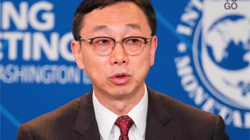 Tao Zhang, directeur général adjoint et président par intérim du Fmi.