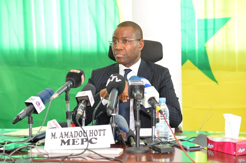 Amadou Hott ministre sénégalais de 'Economie du Plan et de la Coopération
