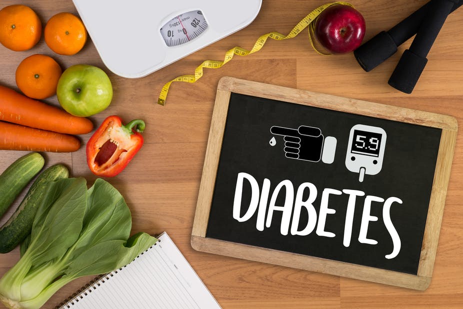 De nombreuses personnes atteintes de diabète n'ont pas suivi une alimentation saine.