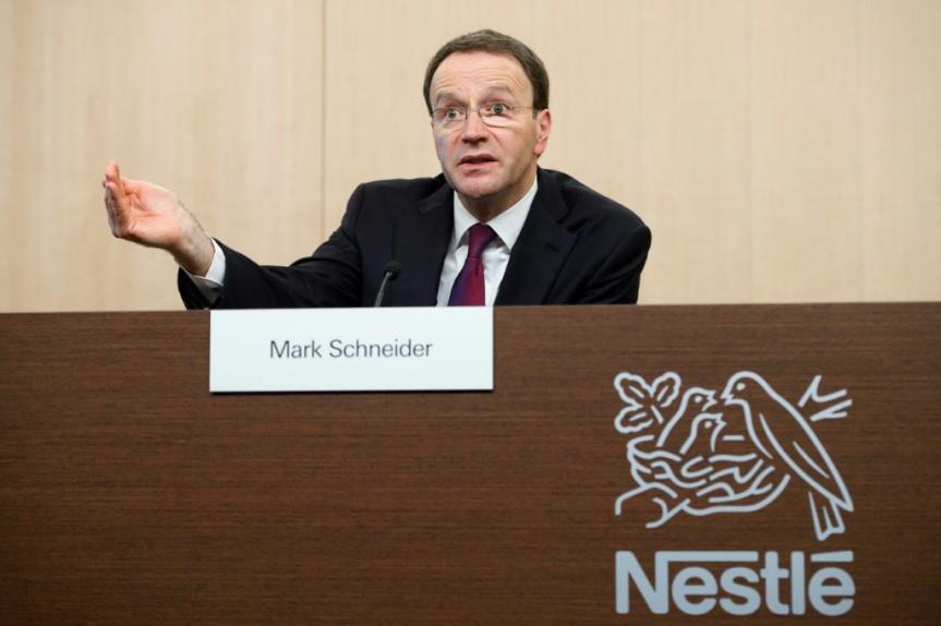 Mark Schneider, PDG de Nestlé