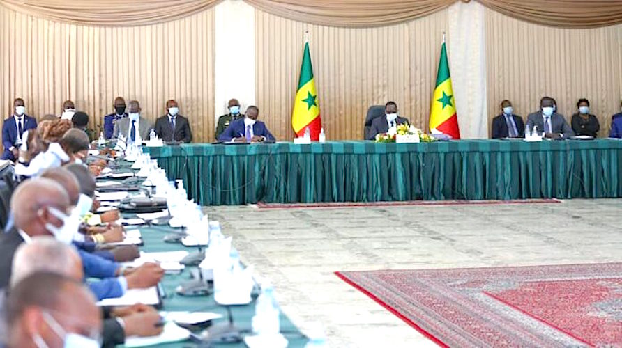 Communiqué du conseil des ministres du Sénégal du mercredi 04 octobre 2020