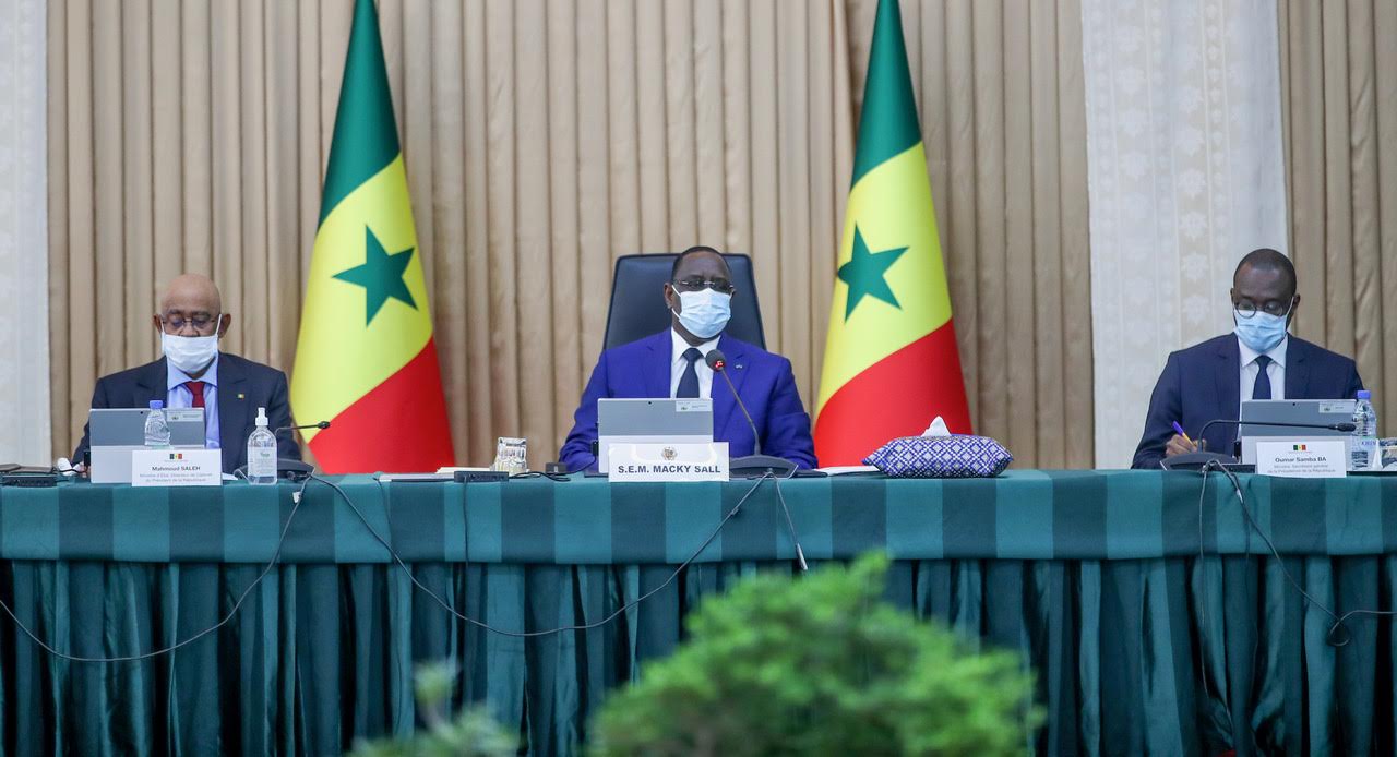 Communiqué du conseil des ministres du Sénégal du mercredi 02 décembre 2020.
