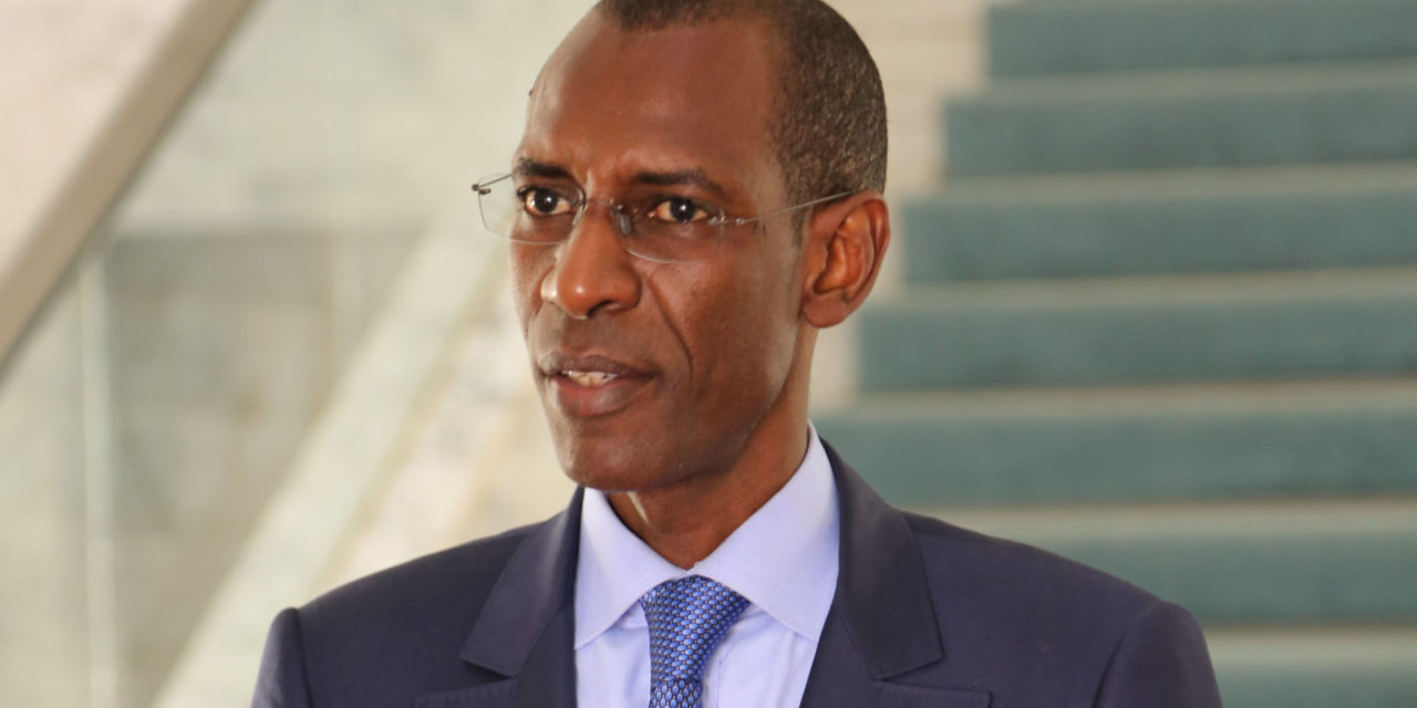 Abdoulaye D. Diallo ministre sénégalais des Finances et du Budget.