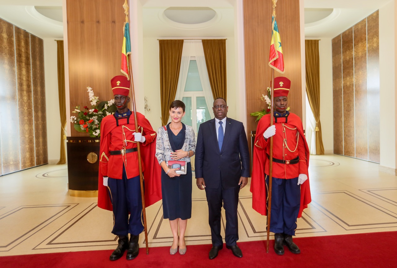 La représentante résident de l'Ue au palais de la République du Sénégal.