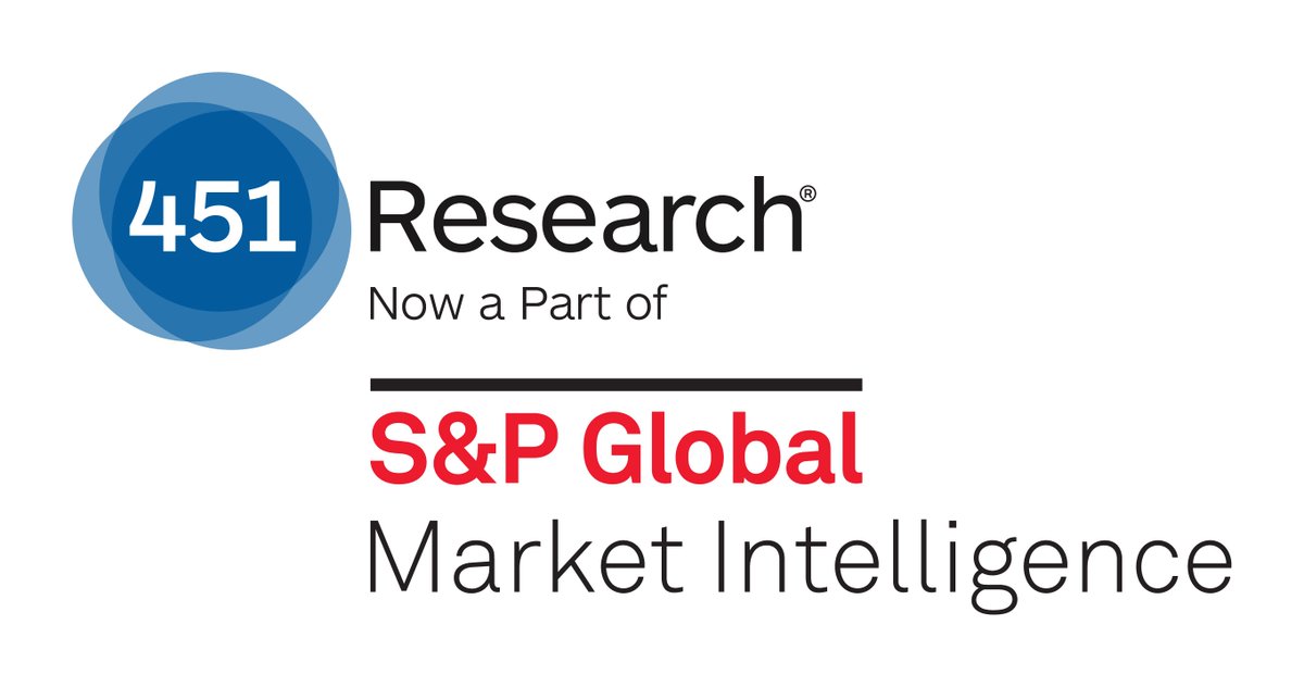 Rapport du cabinet d'analystes 451 Research S&P Global Market Intelligence