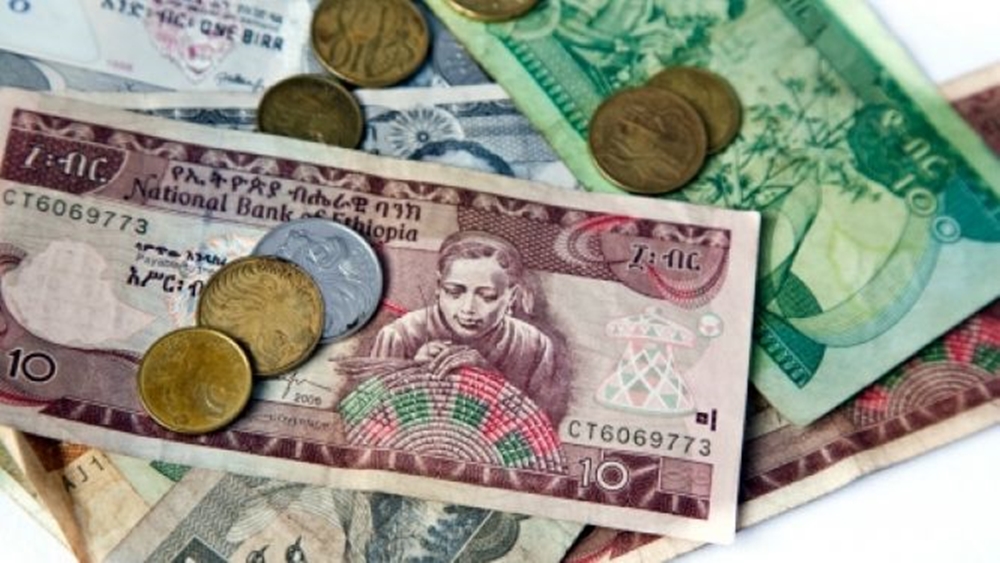Billet de banque éthiopienne.