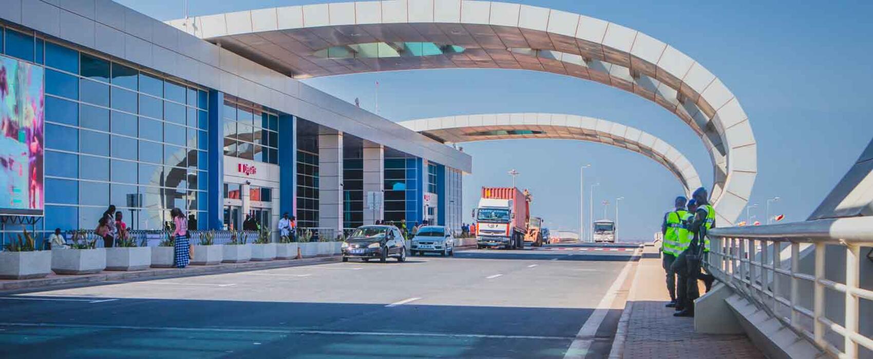Aéroport international Blaise Diagne de Dakar.