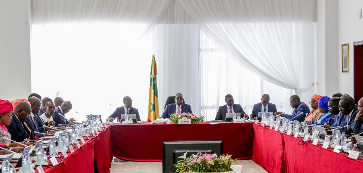 Communiqué du conseil des ministres du Sénégal du mercredi 09 juin 2021