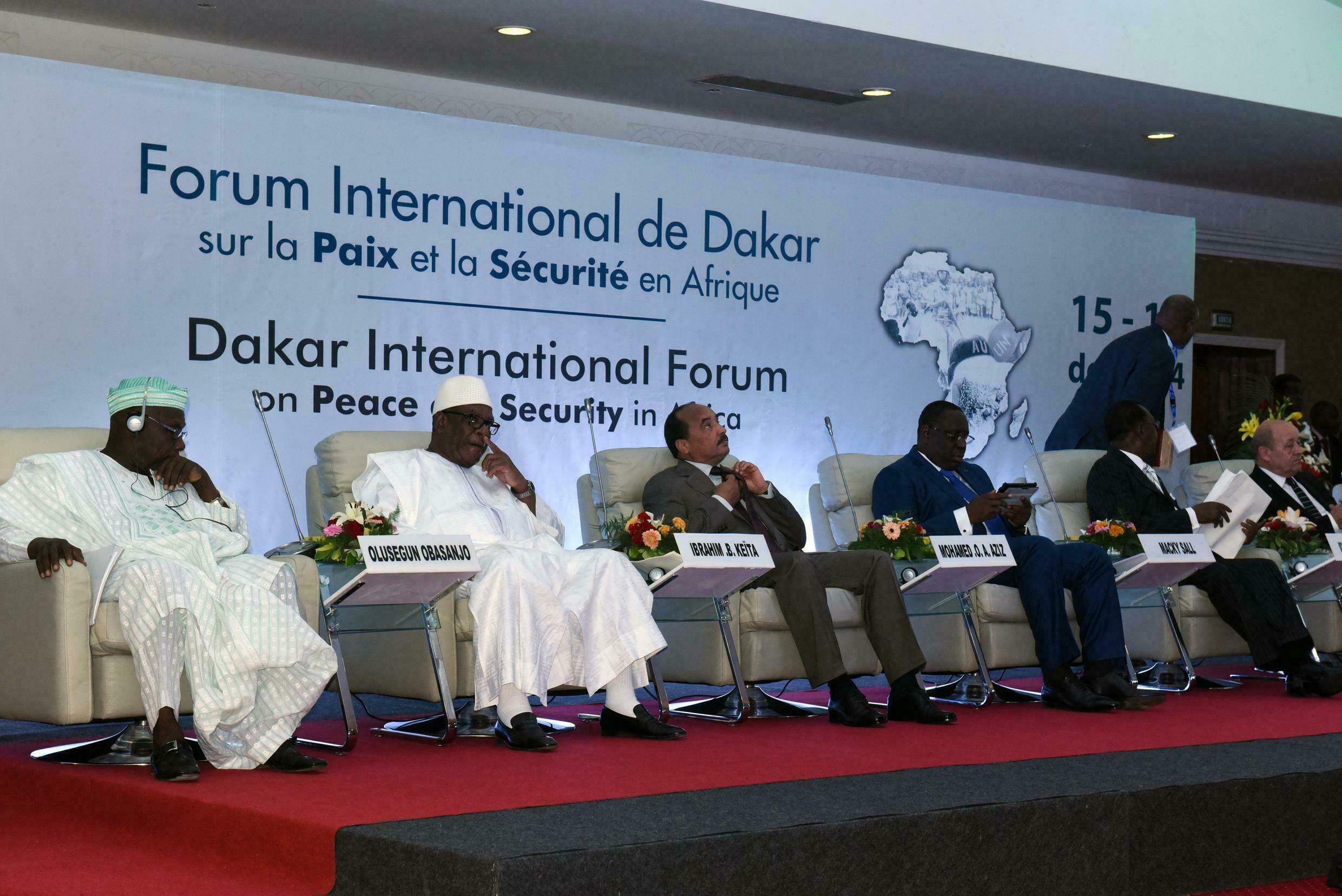 7ème forum international de dakar sur la paix et la sécurité