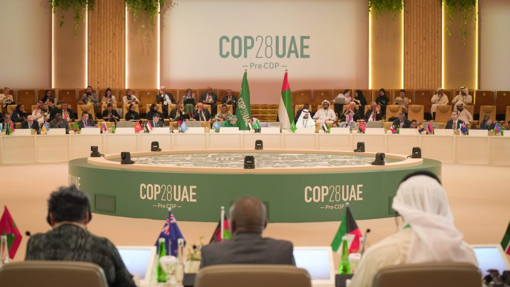 Conférence des Nations Unies sur les changements climatiques 2023, la 28e Conférence des parties (COP28) à Dubaï.