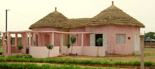 Village touristique Fesfop de Louga, Sénégal.