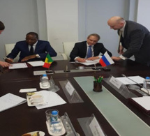 Coopération - Sénégal et Russie: Mankeur Ndiaye en séance de travail avec Oleg Ryasantsev