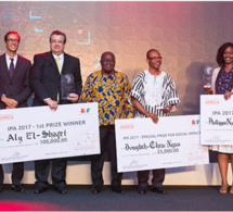 Prix de l'Innovation pour l'Afrique : Trois créateurs remportent 150 000 US$ du Prix