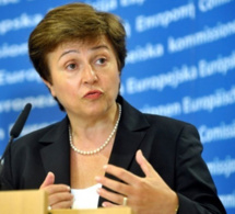 La directrice générale du Fmi, Kristalin Georgieva s’exprime sur l'impact économique de COVID-19 devant le G20