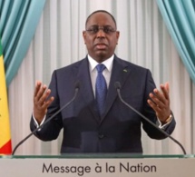 Sénégal-Nouvel an : message à la nation du président Macky Sall