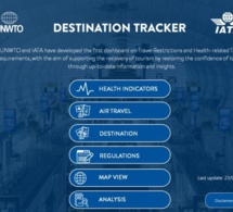 Voyages internationaux : ‘’destination tracker’’ pour renforcer la confiance et accélérer le redressement du secteur du tourisme
